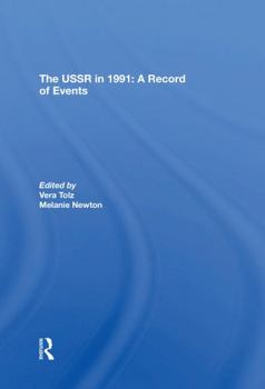 Paperback The USSR in 1991: A Record of Events Book