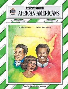 Paperback African Americans Thematic Unit Book