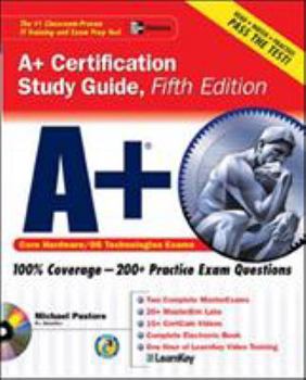 Paperback A+ Certification Study Guide [With CDROM] Book