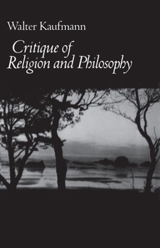 Paperback Critique of Religion and Philosophy Book
