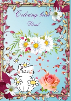 Paperback Coloring book: Floral Book