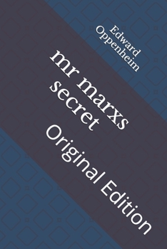 Paperback mr marxs secret: Original Edition Book