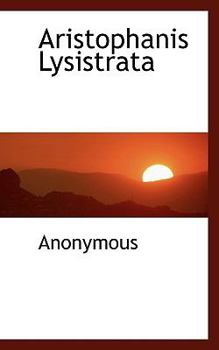 Paperback Aristophanis Lysistrata Book