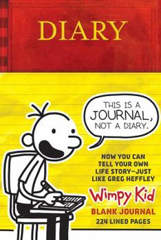 Hardcover Diary of a Wimpy Kid Blank Journal Book