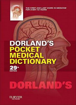 Hardcover Dorland's Pocket Medical Dictionary Book