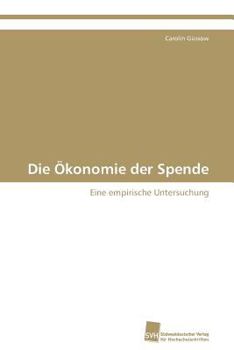 Paperback Die Ökonomie der Spende [German] Book