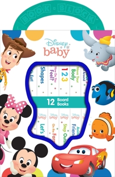 Misc. Disney Baby: 12 Board Books Book