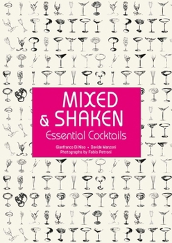 Hardcover Mixed & Shaken: Essential Cocktails Book