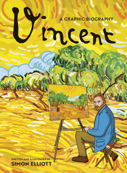 Hardcover Vincent: A Graphic Biography: A Graphic Biography Book