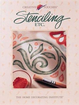 Paperback Stenciling, Etc (Creative Touches) Book