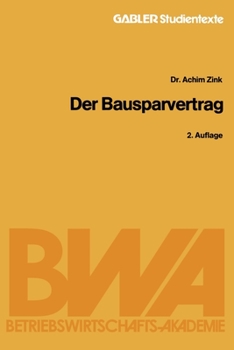 Paperback Der Bausparvertrag [German] Book