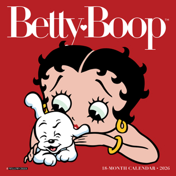 Mini-Disc Betty Boop Mini Wall Calendar Book
