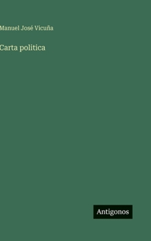 Hardcover Carta politica [Spanish] Book