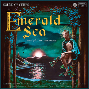 Vinyl Emerald Sea   Seafoam Green Book