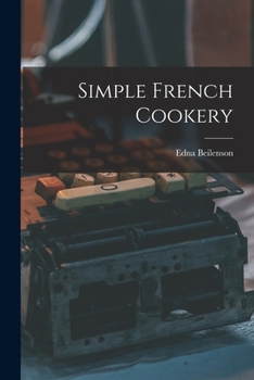 Paperback Simple French Cookery Book