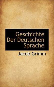 Paperback Geschichte Der Deutschen Sprache Book