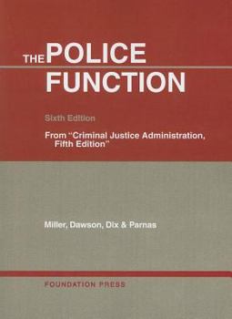 Paperback The Police Function Book