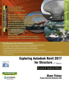 Paperback Exploring Autodesk Revit 2017 for Structure, 7th Edition Book
