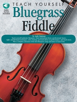 Paperback Teach Yourself Bluegrass Fiddle [With Audio CD] Book