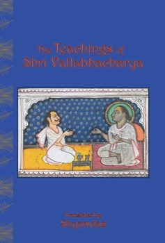 Hardcover The Teachings of Shri Vallabhacharya Book