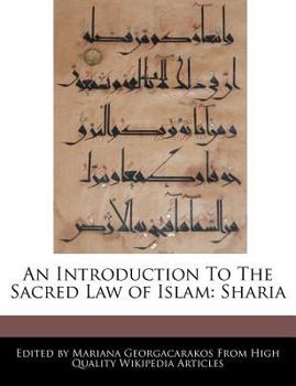 Paperback An Introduction to the Sacred Law of Islam: Sharia Book