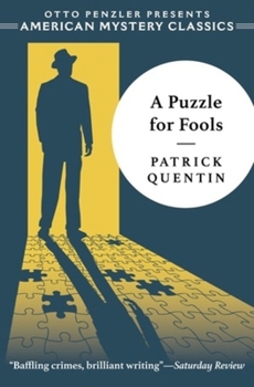 Hardcover A Puzzle for Fools: A Peter Duluth Mystery Book