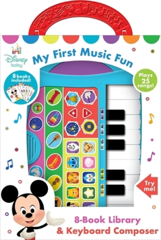 Misc. Disney Baby: My First Music Fun 8-Book Library and Keyboard Composer Sound Book Set [With Battery] Book