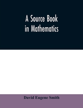 Paperback A source book in mathematics Book