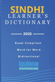 Paperback Sindhi Learner's Dictionary Book