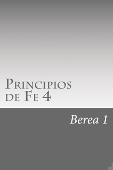 Paperback Principios de Fe 4 [Spanish] Book