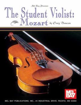 Paperback The Student Violist: Mozart: Viola & Accompaniment Book