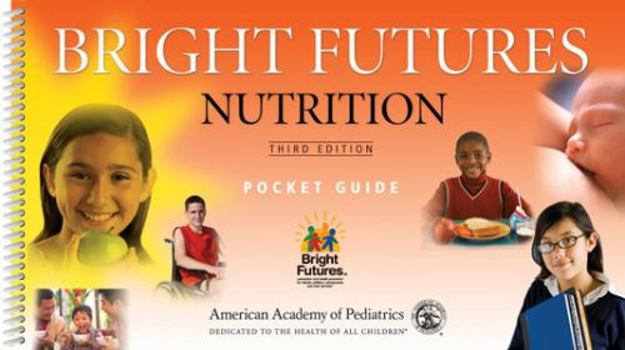 Spiral-bound Bright Futures Pocket Guide Nutrition Book