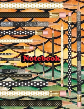 Notebook: Pencils Kingdom 19 Notebook; Lined Notebook Journal, Ruled notebook college - 120 Pages - Large (8.5 x 11 inches)