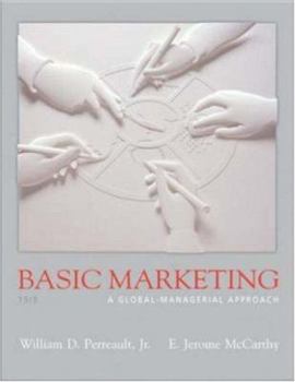 Hardcover Basic Marketing: A Global-Managerial Approach Book