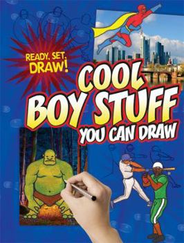 Library Binding Cool Boy Stuff You Can Draw Book