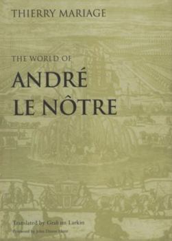 Paperback The World of André Le Nôtre Book