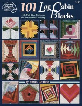 Paperback 101 Log Cabin Blocks Book