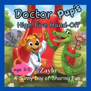 Doctor Pup’s High-Five Hand-Off: A Sunny Day of Sharing Fun