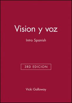 Hardcover Vision Y Voz: Intro Spanish, 3e Audio CD Set Book