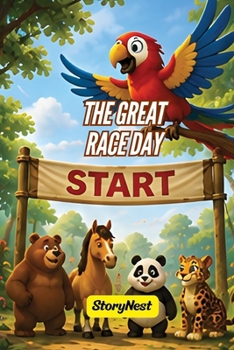 The Great Race Day: A Fun Animal Story About Friendship, Kindness, Teamwork, and Helping Others