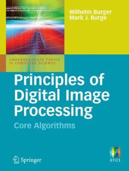 Paperback Principles of Digital Image Processing: Core Algorithms Book