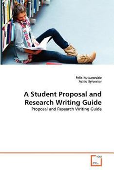 Paperback A Student Proposal and Research Writing Guide Book