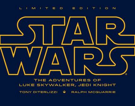 Hardcover The Adventures of Luke Skywalker, Jedi Knight (Limited Edition) Book