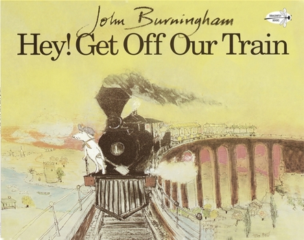 Paperback Hey! Get Off Our Train Book