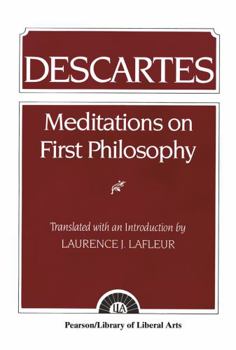 Paperback Descartes: Meditations on First Philosophy Book