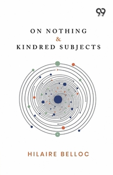 Paperback On Nothing & Kindred Subjects Book