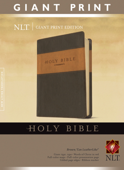 Product Bundle Giant Print Bible-NLT [Large Print] Book