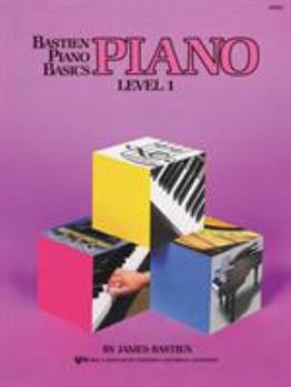 Paperback WP201 - Bastien Piano Basics - Piano Level 1 Book