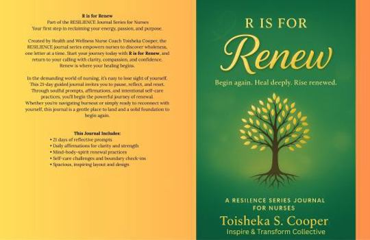 Paperback R is for Renew: The Resilience Journal Series Book