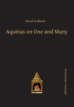 Hardcover Aquinas on One and Many Book